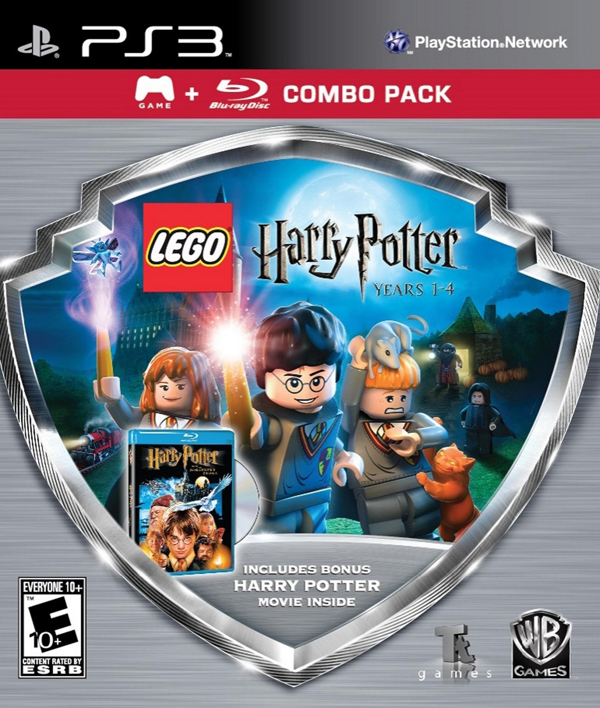 Lego Harry Potter Anos 1 4 Juego Pelicula En Blu Ray