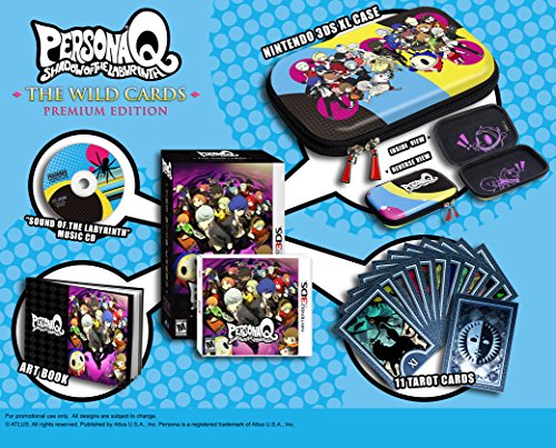 Persona Q: Shadow of the Labyrinth: The Wild Cards Premium Edition