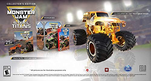 Monster Jam Steel Titans Collector's Edition