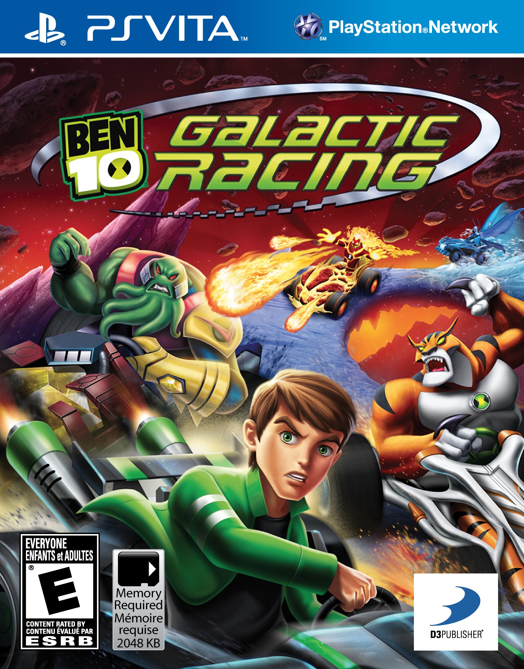 Ben 10 Galactic Racing Release Date (Vita, 3DS, Xbox 360 ...