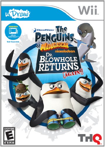 uDraw Penguins of Madagascar: Dr. Blowhole Returns Again!