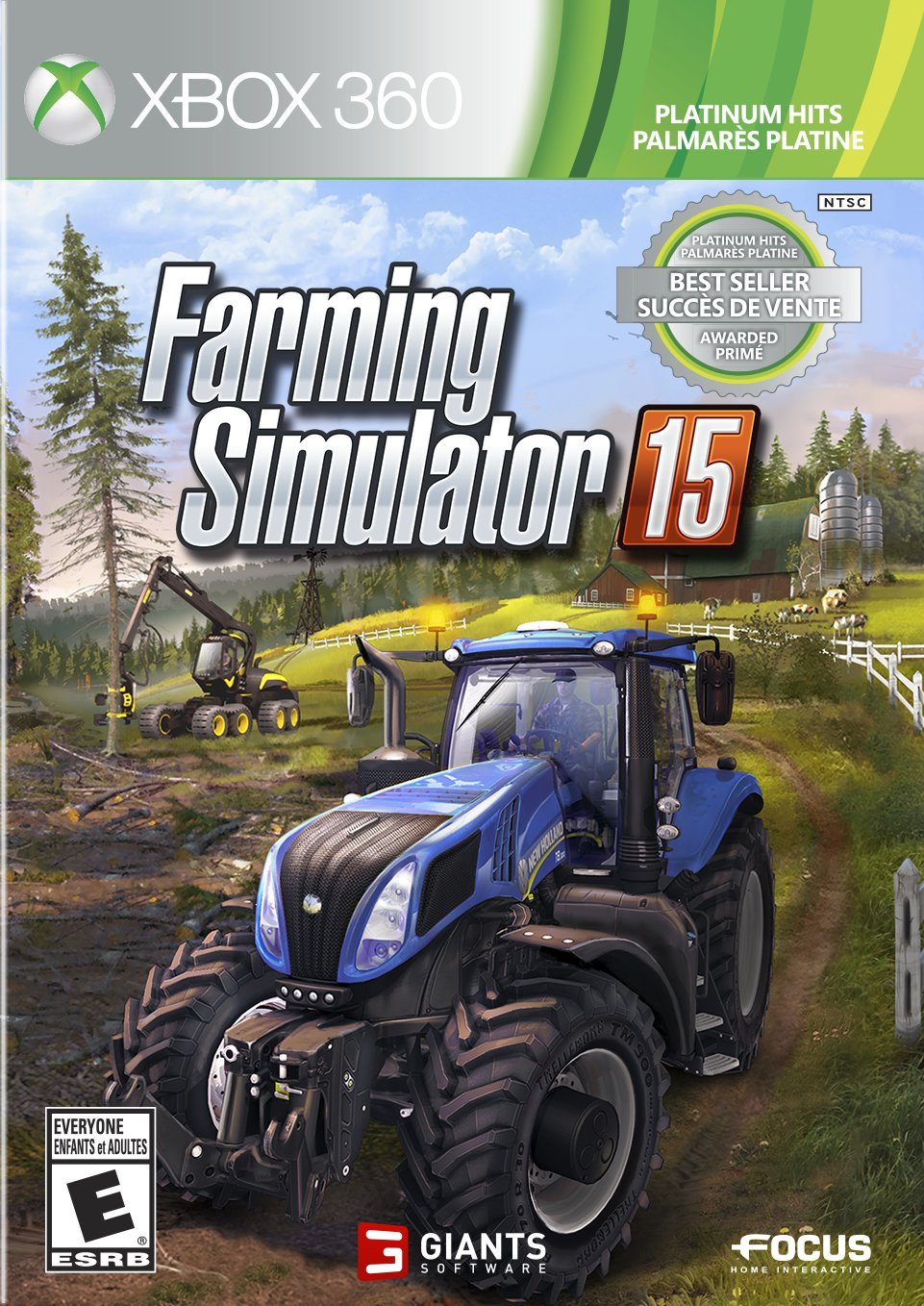 Farming Simulator 15 Platinum Hits Release Date (Xbox 360)