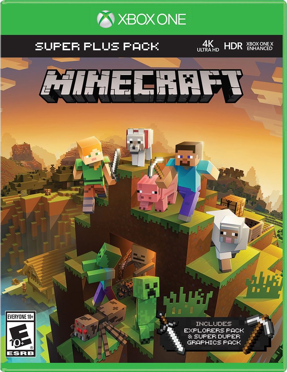 minecraft super plus pack  xbox one release date xbox one