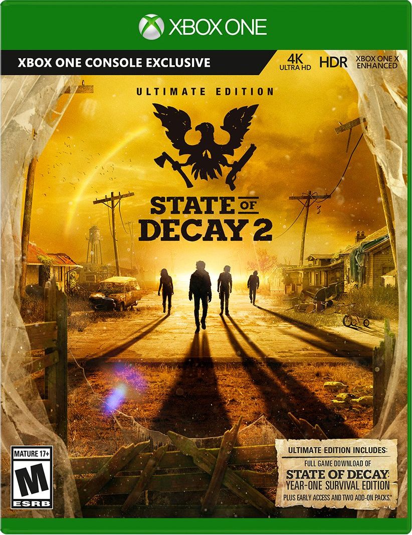 State of Decay 2 Microsoft Xbox One 889842223583 